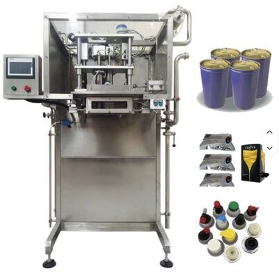 Máquina de llenado de bolsas asépticas en caja 1-20l Máquina de llenado BIB para jugo de leche mermelada de frutas agua aceite de soja salsa