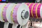Impresión especial durable del rollo de la etiqueta engomada del negocio para la máquina de etiquetado automática