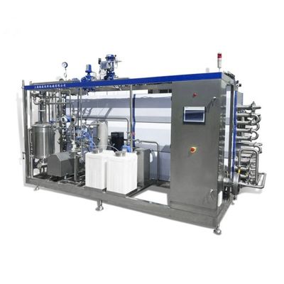 Máquina tubular del esterilizador de la leche de UHT del control de programa del PLC