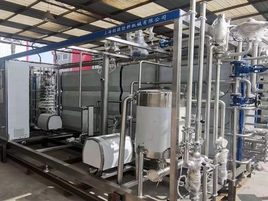 Esterilizador de Uht de alta temperatura para la producción de leche Planta-basada de la leche de soja