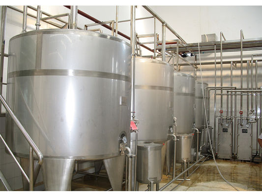 CIP 3000 Sistema de lavado CIP Línea de procesamiento de alimentos y bebidas certificada ISO 9001 Limpieza automatizada para la producción industrial