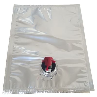 Bolsa aséptica en caja Bolsa de embalaje de papel de aluminio laminado 3-25L sello térmico a prueba de humedad para jugo puré de leche salsa y bebida