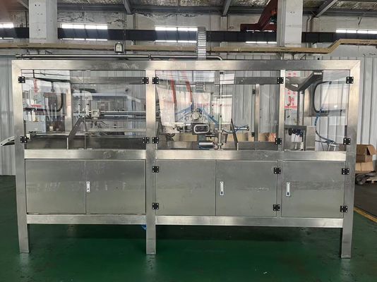 Máquina automática de llenado de bolsas asépticas de doble cabeza 1-220L SUS304 para embalaje de puré de jugo de leche
